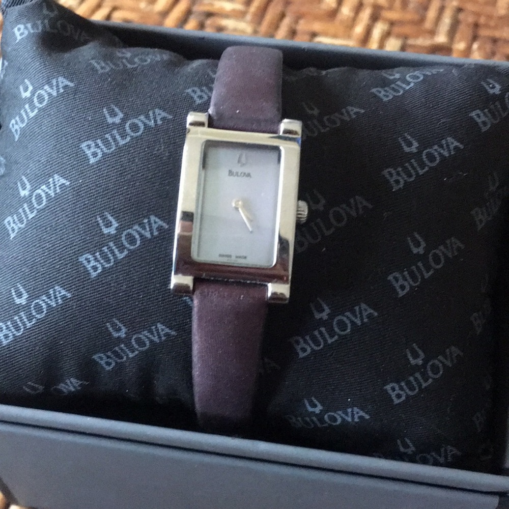 Bulova Ladies stainless bracelet watch